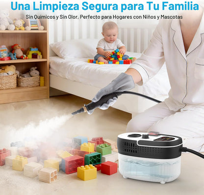 Limpiador de Vapor a Presión de alta Temperatura 2500 W